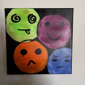 Emoji painting